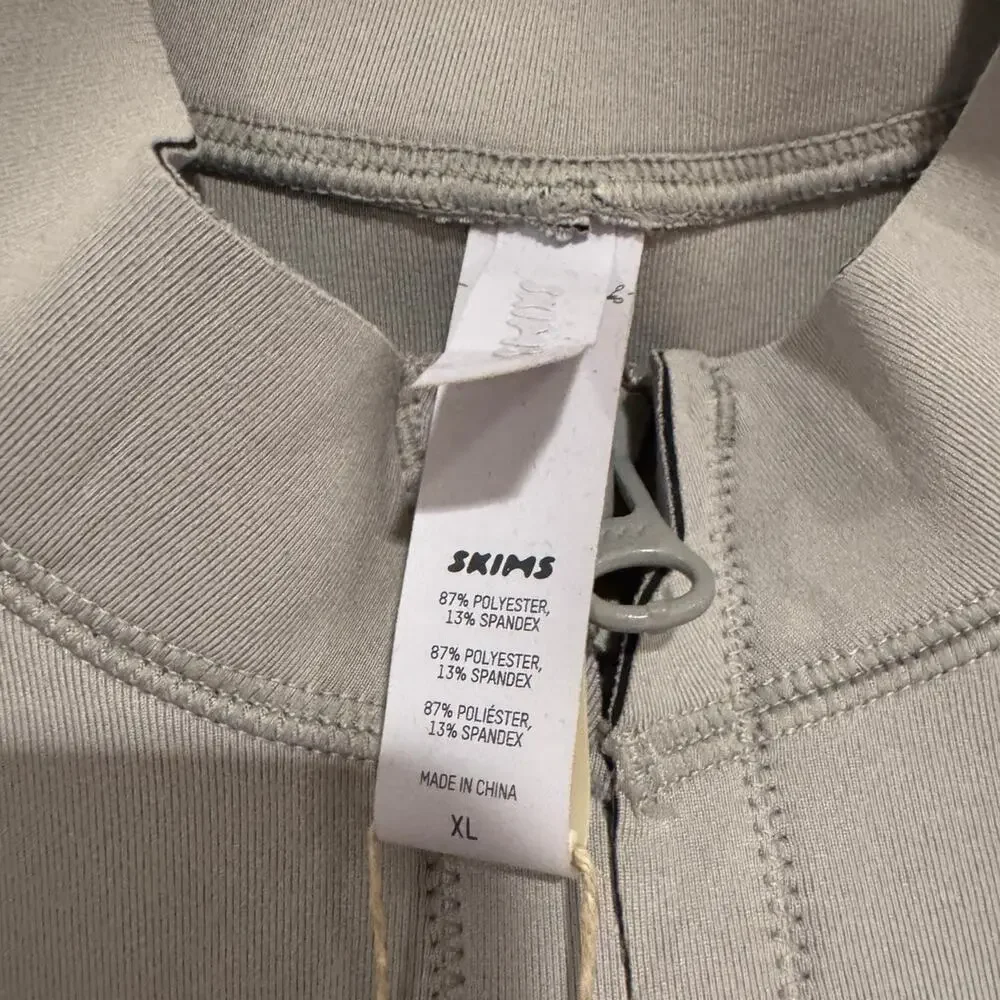 Skims Swim Top Gray